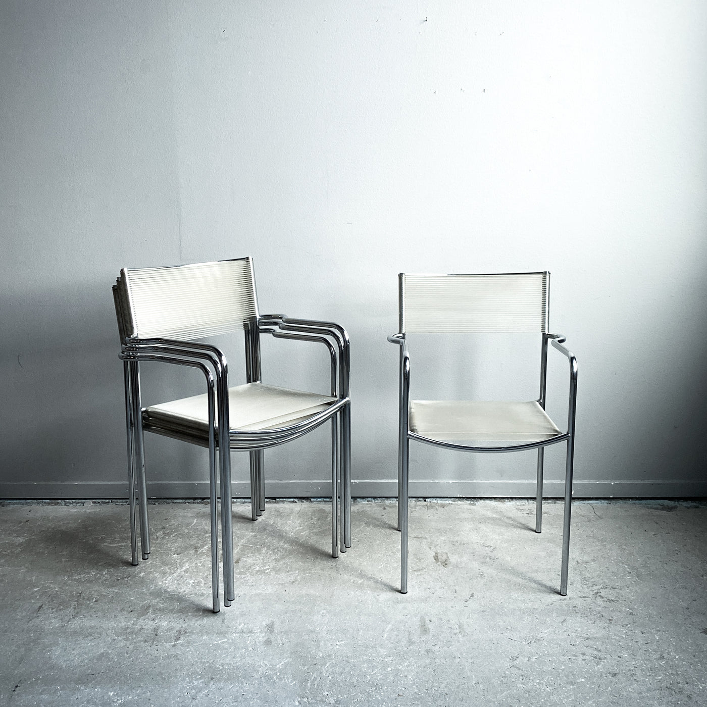 4 st Spaghetti armchair - Giandomenico Belotti, Alias 1979