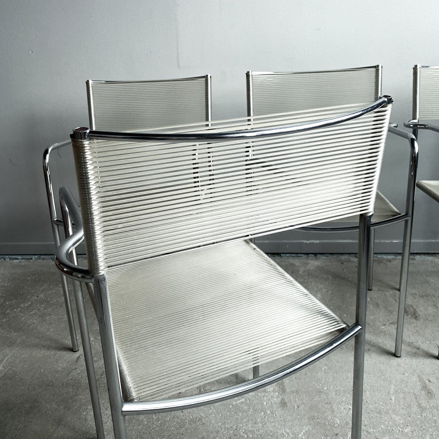 4 st Spaghetti armchair - Giandomenico Belotti, Alias 1979