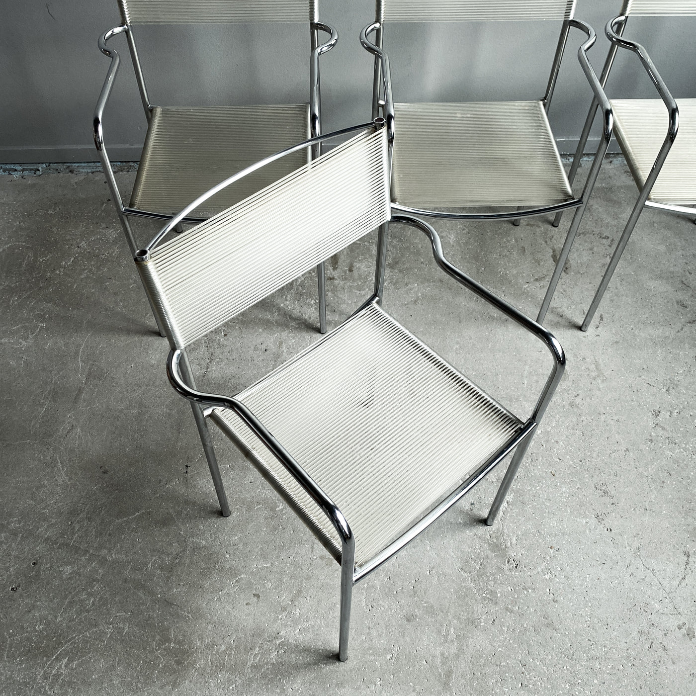 4 st Spaghetti armchair - Giandomenico Belotti, Alias 1979